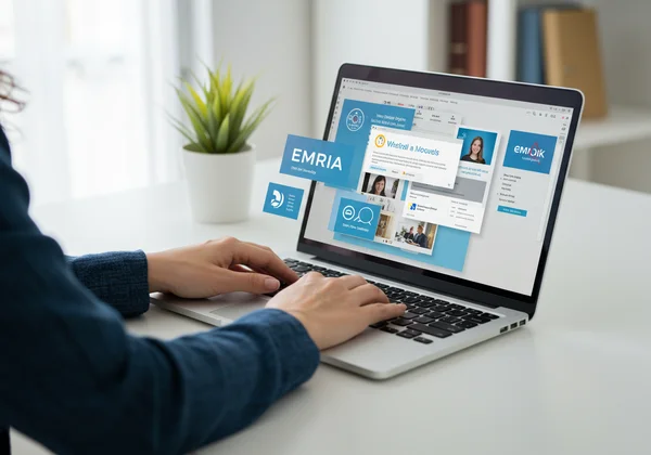 Person searching for a therapist using online directories